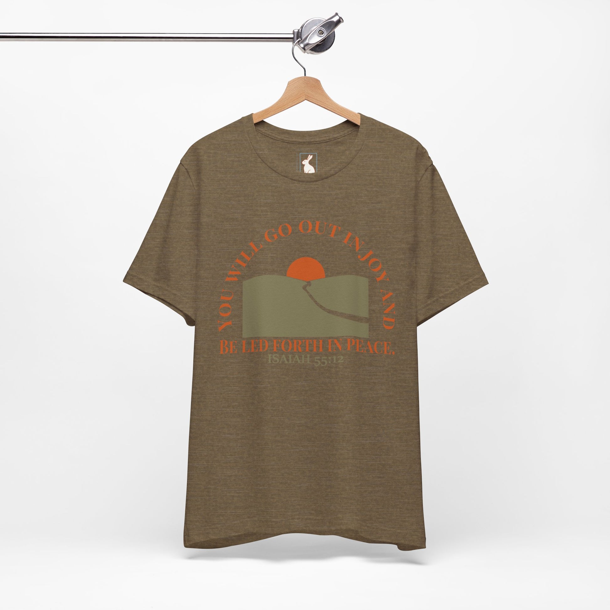 Lead Forth In Peace – Jersey Tee – Olive