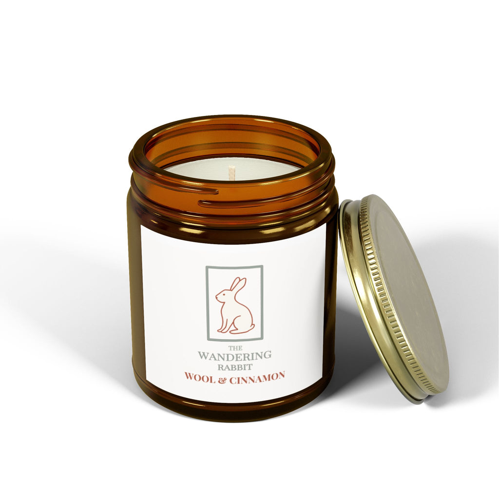 Wool & Cinnamon - Scented Candle - by The Wandering Rabbit