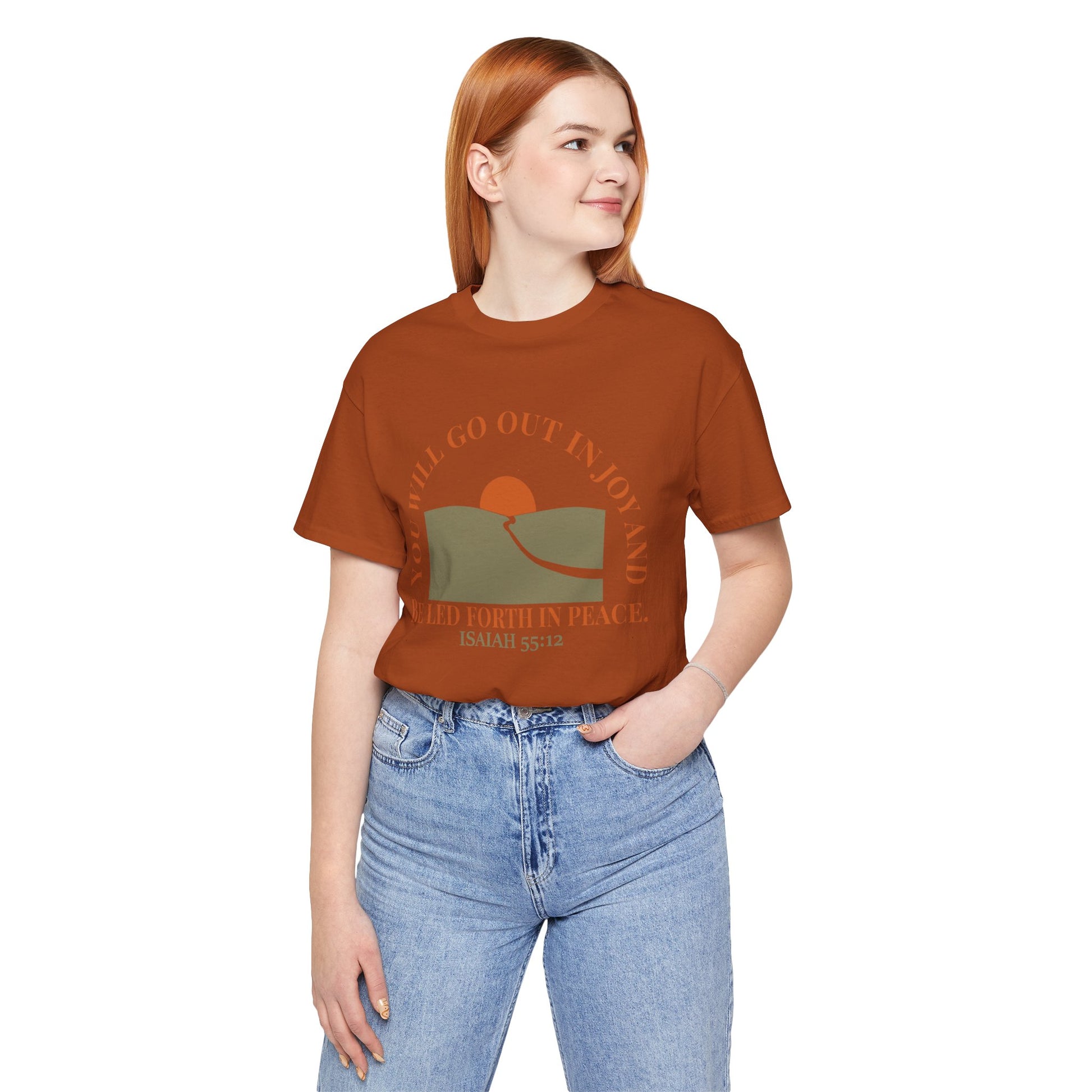 Lead Forth In Peace – Jersey Tee – Autumn