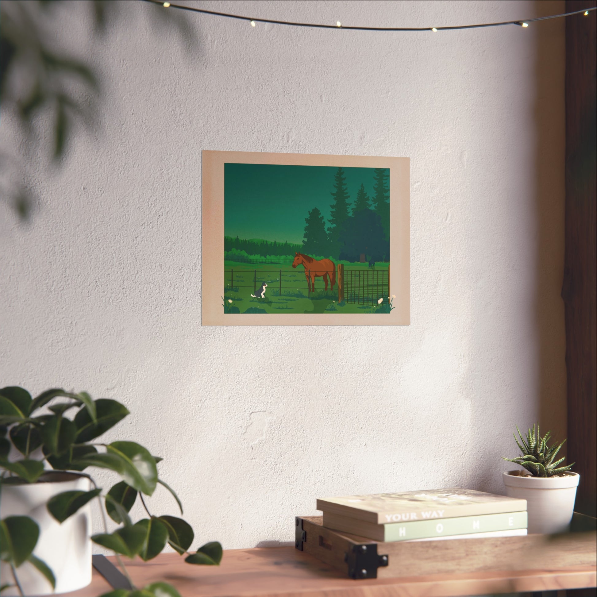 Gatekeepers – Vintage Pacific Northwest Art Print