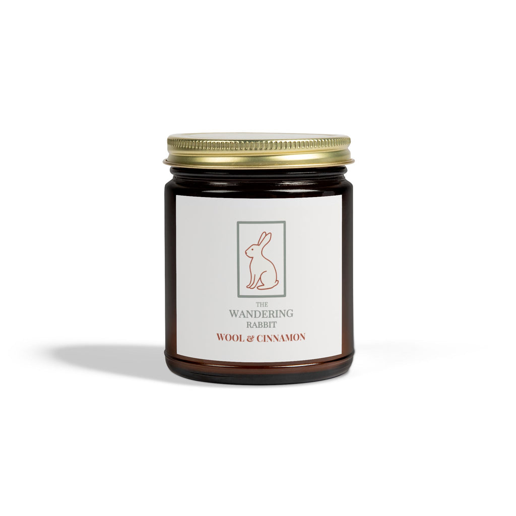 Wool & Cinnamon - Scented Candle - by The Wandering Rabbit